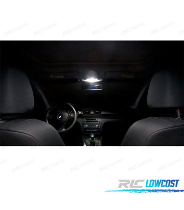 KIT 8 AMPOULES LED INTÉRIEUR BMW SÉRIE 1 F20 F21 116i 118i 120i 120d 125d 125i M135i 12-14