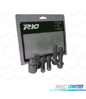 ÉCROUS ANTIVOL SPHÉRIQUES 14X1.50X46MM