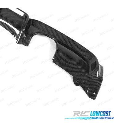 DÉFLECTEUR BMW F30 F31 11-15 LOOK M PERFORMANCE CARBONE DOUBLE SORTIE