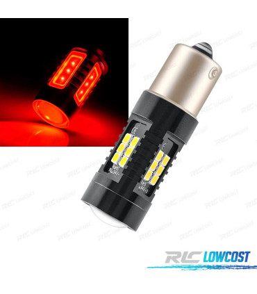 AMPOULE LED ROUGE P21W
