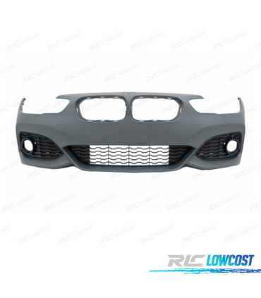 PARE-CHOCS FRONTAL BMW F20 F21 LCI 15-19 LOOK M + GRILLES ANTI-BROUILLARD