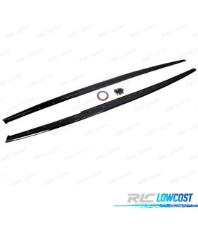 RAJOUTS BAS DE CAISSE BMW F32 F33 F36 13-18 LOOK M PERFORMANCE NOIR BRILLANT