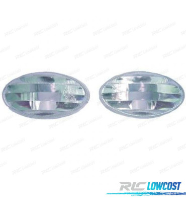 CLIGNOTANTS LATÉRAUX MINI COOPER 01-06 VERRE CLAIR CHROMÉ