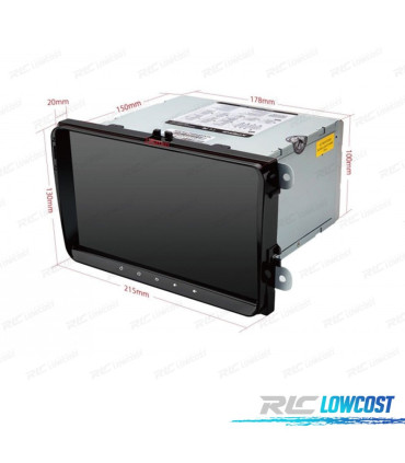 RADIO GPS ANDROID 10 QUAD CORE 16GB ROM 9''
