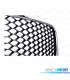 CALANDRE AUDI A4 B7 04-07 LOOK RS NOIR CHROMÉ