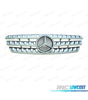 CALANDRE MERCEDES ML W163 98-05 CHROMÉ