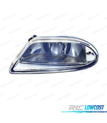 PHARE ANTIBROUILLARD GAUCHE MERCEDES ML W163 FOND CHROMÉ