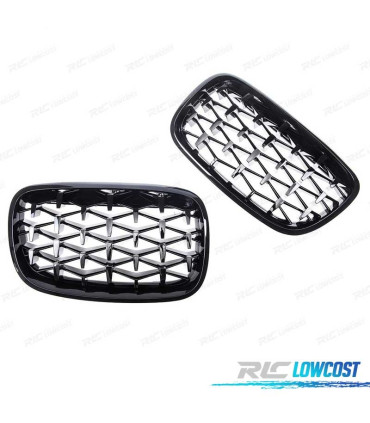 CALANDRES BMW X5 E70 X6 E71 07-14 DIAMANT NOIR