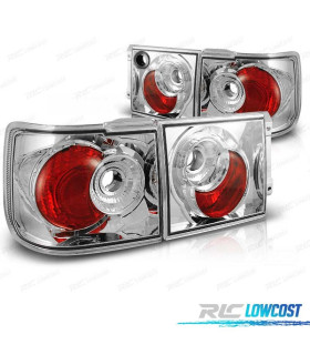 FEUX ARRIÈRE VOLKSWAGEN VW VENTO 92-98 FOND CHROMÉ