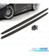 RAJOUTS BAS DE CAISSE BMW F10 F11 LOOK M PERFORMANCE NOIR MAT