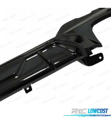 DIFFUSEUR ARRIÈRE BMW G20 G21 19- LOOK M PERFORMANCE NOIR BRILLANT