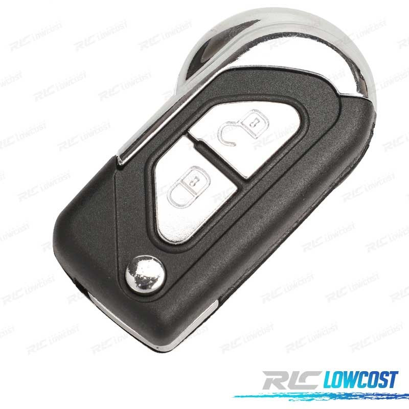 COQUE DE CLÉ POUR CITROEN DS3 2 BOUTONS