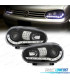 PHARES LED DAYLIGHT VOLKSWAGEN VW GOLF 4 NOIR + FOND CHROMÉ