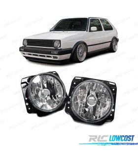 PHARES VOLKSWAGEN VW GOLF 2 83-91 FOND CHROME