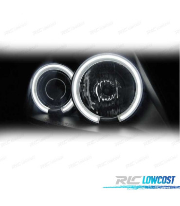 PHARES SUZUKI SWIFT 05-10 ANGEL EYES CCFL FOND NOIR