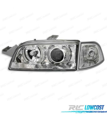 PHARES FIAT PUNTO 93-99 ANGEL EYES AUT.FOND CHROMÉ