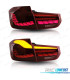 FEUX ARRIÈRE BMW F30 LIGHT BAR OLED FULL LED ROUGE