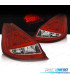 FEUX ARRIÈRE POUR FORD FIESTA MK7 08-12 LED ROUGE CHROMÉ