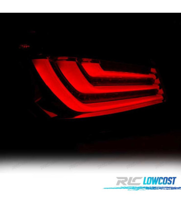 FEUX ARRIÈRE BMW E60 LCI 07-10 FULL LED BAR FUMÉ