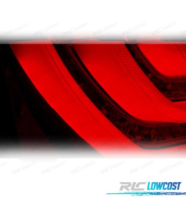 FEUX ARRIÈRE BMW E60 LCI 07-10 FULL LED BAR FUMÉ