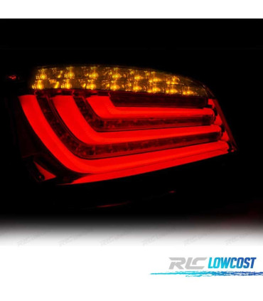 FEUX ARRIÈRE BMW E60 LCI 07-10 FULL LED BAR FUMÉ