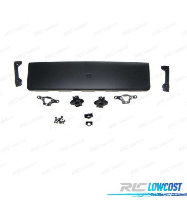 CALANDRE AUDI A5 16-19 LOOK RS5 CHROMÉ NOIR BRILLANT PDC