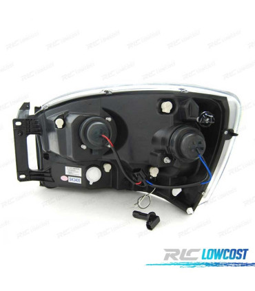 PHARES POUR DODGE RAM 06-08 DAYLIGHT LED NOIR