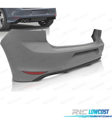 PARE-CHOCS ARRIÈRE VOLKSWAGEN VW GOLF 7 12-17 LOOK GTD