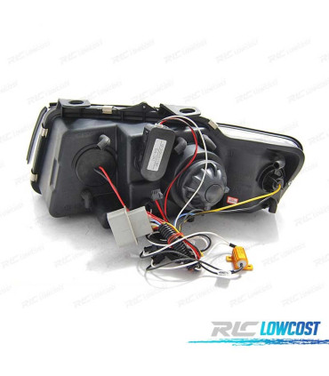 PHARES AUDI A4 B6 CABRIO 02-06 DAYLIGHT LED CHROMÉ