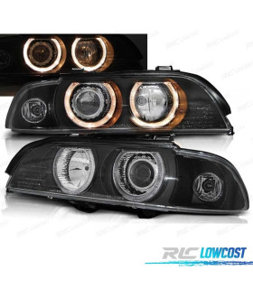 PHARES BMW E39 95-03 YEUX ANGE H7 H7 NOIR