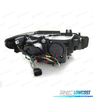 PHARES BMW F30 F31 LCI 15-19 LUMIÈRE DIURNE LED DRL CHROMÉS