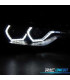 PHARES BMW F30 F31 11-15 XENON AFS ANGEL EYES DRL LED NOIR