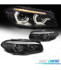 PHARES BMW F10 F11 10-13 XENON AFS 3D ANGEL EYES LED DRL DYNAMIQUE NOIR