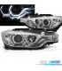 PHARES BMW F30 F31 11-15 XENON AFS ANGEL EYES LED DRL CHROMÉ ELECTRIQUE