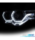 PHARES BMW F30 F31 11-15 XENON AFS ANGEL EYES LED DRL CHROMÉ ELECTRIQUE