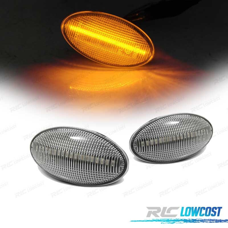 CLIGNOTANTS POUR SUZUKI GRAND VITARA, SWIFT SX4, JIMNY, OPEL AGILA, FIAT  SEDICI, LED DYNAMIQUE LATÉRAL BLANC