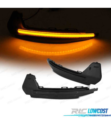 CLIGNOTANTS RÉTROVISEURS AUDI A1 10-18 LED DYNAMIQUE FUMÉ