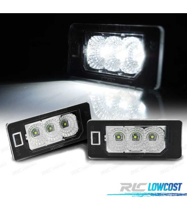ÉCLAIRAGE PLAQUE D´IMMATRICULATION AUDI Q5 A4 A5 A1 TT VOLKSWAGEN VW PASSAT B6 KOMBI SKODA CANBUS LED