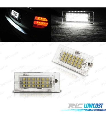 ÉCLAIRAGE PLAQUE D´IMMATRICULATION BMW X5 E53 X3 LED