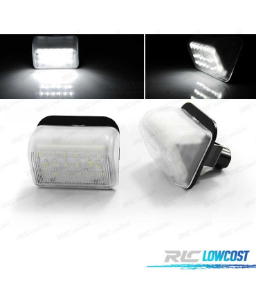 ÉCLAIRAGE PLAQUE D´IMMATRICULATION POUR MAZDA 06-14 LED