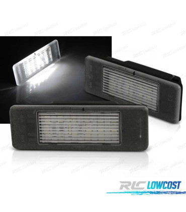 ÉCLAIRAGE PLAQUE D´IMMATRICULATION LED QASHQAI JUKE NAVARA MERCEDES SPRINTER VITO VIANO
