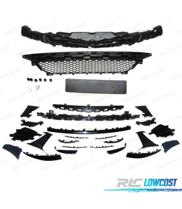 PARE-CHOCS FRONTAL MERCEDES CLASSE C W205 18-21 LOOK AMG PDC