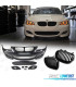 PARE CHOCS + CALANDRES BMW E60 03-07 LOOK M5 NOIR BRILLANT PDC SRA
