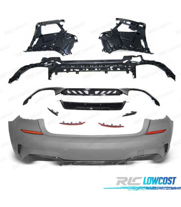 PARE-CHOCS ARRIÈRE BMW G20 19-22 LOOK M PERFORMANCE PDC