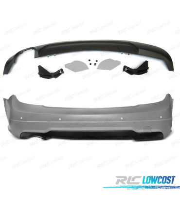 PARE CHOCS ARRIÈRE MERCEDES C204 W204 11-14 COUPÉ BERLINE LOOK AMG PDC