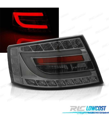 FEUX ARRIÈRE LED AUDI A6 C6 BERLINE 04-08 FUMÉ 7PIN