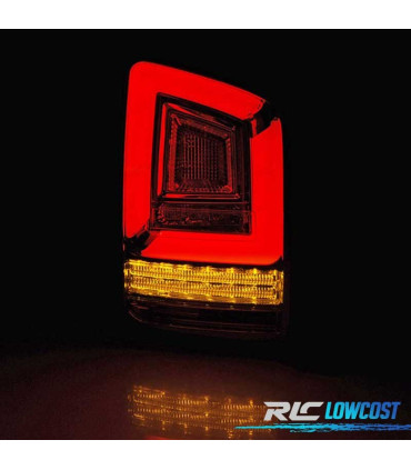 FEUX ARRIÈRE POUR VOLKSWAGEN VW T6 15-19 TR LED DYNAMIQUES NOIR