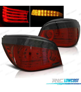 FEUX ARRIÈRE BMW E60 03-07 BERLINE LED ROUGE FUMÉ