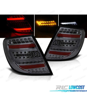 FEUX ARRIÈRE MERCEDES CLASSE C W204 KOMBI 07-10 LED FUMÉ
