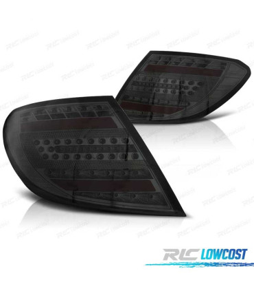 FEUX ARRIÈRE MERCEDES CLASSE C W204 BERLINE 07-11 LED FUMÉ